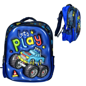 Mochila escolar infantil 3D menino ref rjc8761 Elite