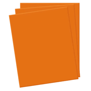 Kit c/ 10 folhas eva 40x48cm laranja ref wpe30016 Wincy