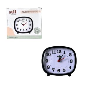 Relogio despertador 10x8,5x3cm ref 98795 FWB