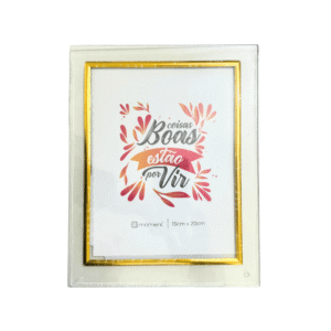 Porta retrato 25x20cm vidro ref cb2829 C3B Comercio