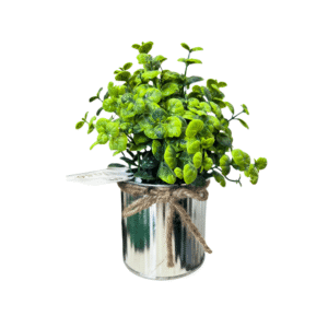 Vaso 21x8x8cm decorativo c/ planta artificial cb3563 C3B Comercio
