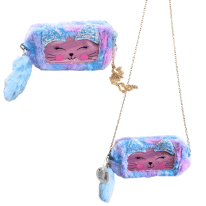 Bolsa necessaire 17,5x9,5x7cm pelucia ref hn73906 Interponte