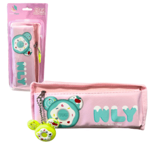 Estojo escolar 21x09cm c/ chaveiro donuts ref he61538 Interponte