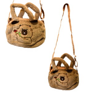 Bolsa necessaire 18x14x4,5cm pelucia capivara hb88304 Interponte