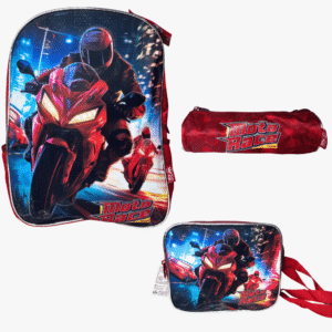 Kit mochila escolar costas + estojo + lancheira bpd22086 Wincy