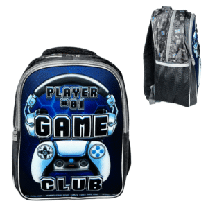 Mochila escolar infantil 3D video game ref bpd20043 Wincy