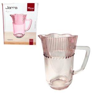 Jarra 1,25 lts vidro sem tampa lynx rose ref vda11071 Rio de Ouro