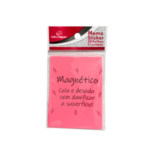 Bloco de anotacoes 7x9,5cm magnetico ref wpa00026 Wincy