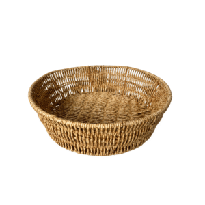 Cesto 28x28x8cm redondo trancado pvc ref fj90408 FWB