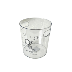 Porta treco 13,5x13,5x14cm redondo plastico pet ref fj91030 FWB