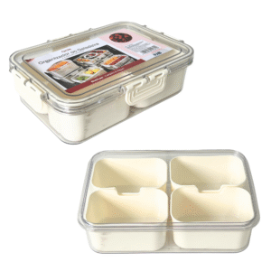 Organizador 24x17x6,6cm plastico 05pcs p/ geladeira fj91153 FWB