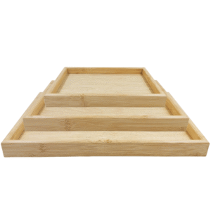 Conj c/ 03 bandejas mdf retangular ref fj91234 FWB