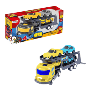 Caminhao cegonha maxforte c/ 04 carrinhos ref 2103 Xplast Playduo