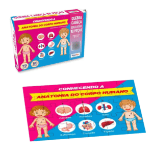 Quebra cabeca 30 pcs educativo ref 5014 Xplast Playduo