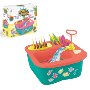 Brinquedo acqua brink pia 2em1 ref 8000 Xplast Playduo