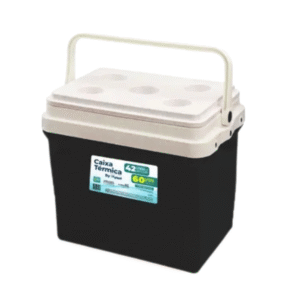 Caixa termica 42 lts preto ref 7158/1 Xplast Playduo