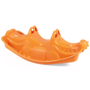 Brinquedo gangorra jacare laranja ref 8005/4 Xplast Playduo