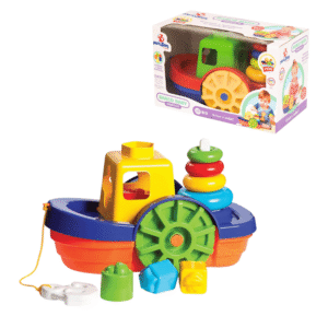 Brinquedo barco baby didatico ref 392 Mercotoys