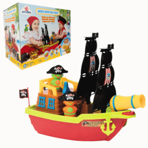 Brinquedo barco pirata aventura ref 425 Mercotoys