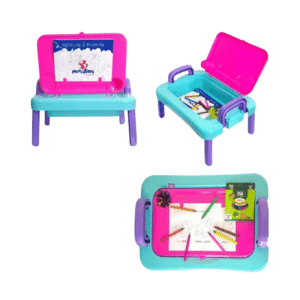 Mesinha de desenho charmosa rosa ref 438 Mercotoys