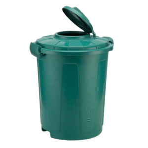 Lixeira 60 lts multiuso color c/ tampa ref 308 Injeplastec