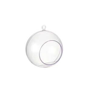 Vaso bola suspenso grande plastico cristal ref 603 injeplastec