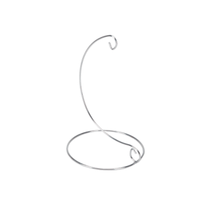 Suporte cromado grande p/ vaso bola suspenso 698 Injeplastec