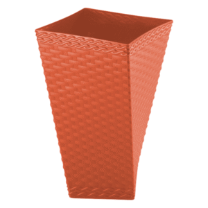 Vaso 20 lts rattan twister telha ref 983 Injeplastec