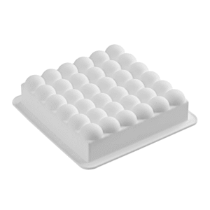 Molde silicone p/ bolo formato bolhas ref mo835 Kehome