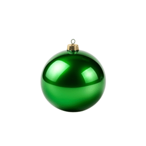 Enfeite decorativo de natal bola 10cm verde ref ntb1006g Fartex