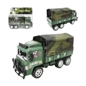 Caminhao militar 29cm forcas armadas friccao jr0130 JR Toys