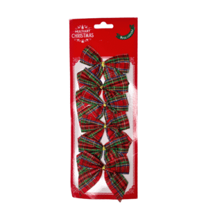 Enfeite decorativo de natal 06 lacos ref lac0085 Multiart