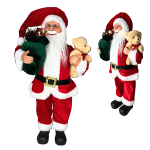 Enfeite decorativo de natal papai noel 46cm ref nat0212 Multiart