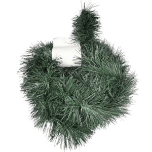 Festao natalino 05mtsx14cm verde escuro ref 57737 D L Festas