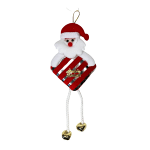 Enfeite decorativo de natal noel feltro 24cm nta10126 Fartex