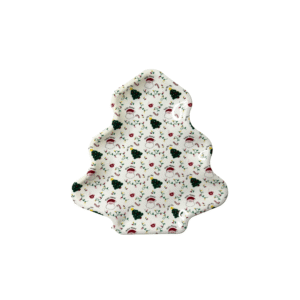 Bandeja 23x24cm melamina arvore natal ref ntw12041 Fartex