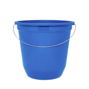 Balde 12 lts pastico color c/ alca metal ref 15 Xavier