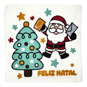 Capa de almofada 43x43cm decorativa de natal capx0031 Multiart