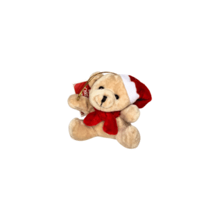 Enfeite decorativo natal mini urso 10cm ref nat0306 Multiart