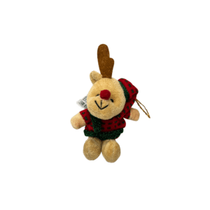 Enfeite decorativo natal mini urso 12cm ref nat0320 Multiart