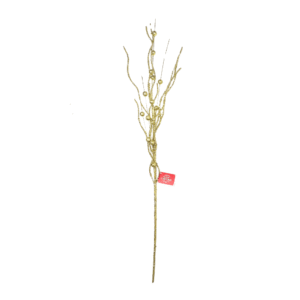 Enfeite decorativo de natal galho flor 72cm ref flb0127D Multiart