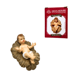 Enfeite decorativo natal menino jesus resina nat0340 Multiart