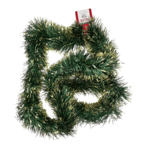 Festao natalino 02mtsx11cm verde/dourado ref fes0085 Multiart