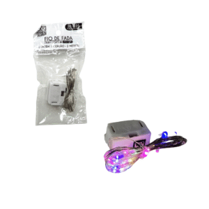 Fio de fada 2,0 mts decorativo led multicolorido lz0075 Multiart