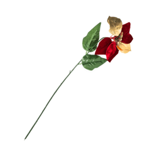 Enfeite decorativo de natal galho 65cm ref flh155 Multiart