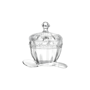 Acucareiro 8,5x10,8cm vidro paris ref 9999 Jolitex