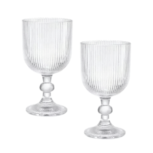 Jogo c/ 02 tacas 370ml vidro misori ref 0150 Valencia