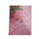 Caderno 12 mat 192 folhas espiral capa dura paz 7777 Jandaia