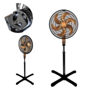 Ventilador 40cm 127V 126W coluna preto/bronze turbo 70076 Otmo