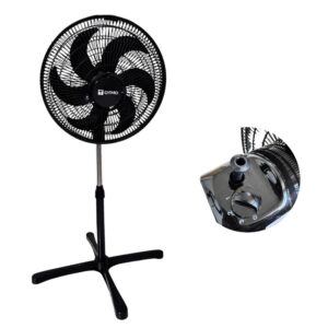 Ventilador 40cm 220V 126W coluna preto turbo ref vc4020 Otmo